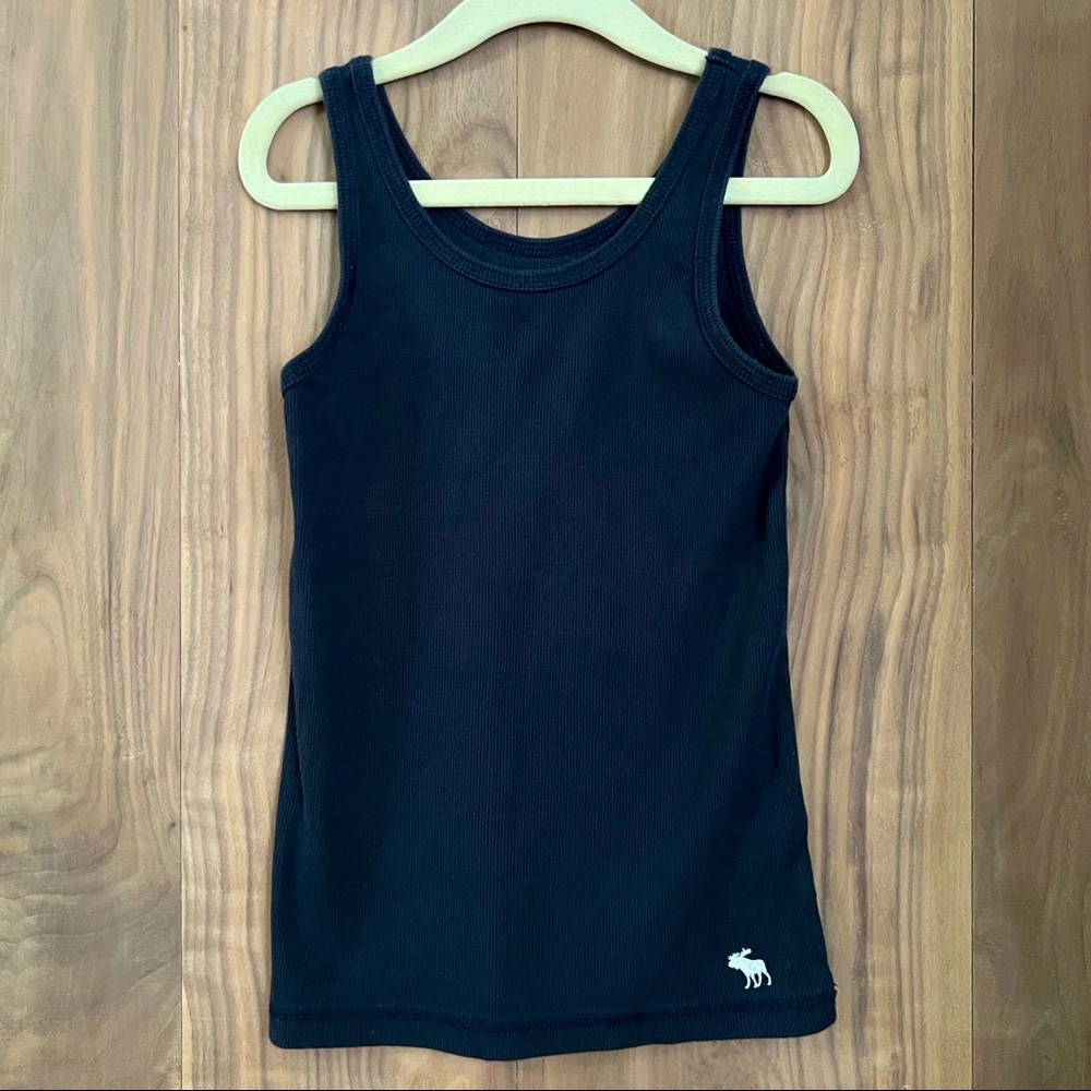 Abercrombie Girls Navy Blue Tank Top 5-6